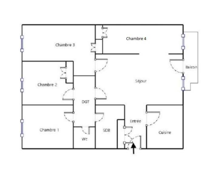 Residence Du Parc Des Tilleuls De Lyon 82 M2 Pkg Free Eksteriør bilde